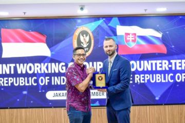 RI-Slovakia tingkatkan kerja sama bilateral penanggulangan terorisme