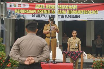 Pemkab Magelang apel kesiapsiagaan bencana hidrometeorologi