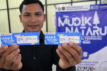 Pemprov Sumut sediakan 1.200 tiket mudik gratis libur Natal dan Tahun Baru