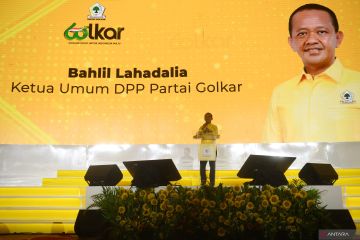 Para ketum parpol AHY hingga Zulhas hadiri Puncak HUT Ke-60 Golkar