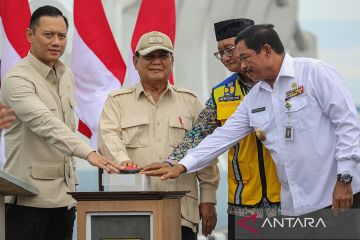 Presiden Prabowo resmikan jalan layang Madukoro guna lancarkan akses konektivitas keluar masuk Kota Semarang