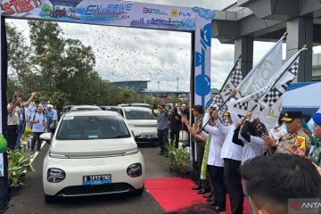PLN Babel gelar touring mobil electric vehicle