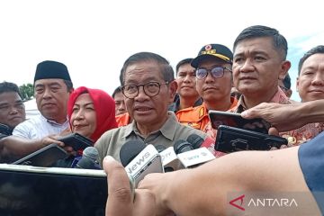 Pramono temui korban kebakaran di Kemayoran