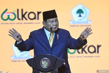 Presiden sebut dalam politik tak boleh sampai membenci lawan