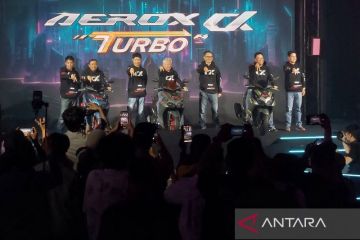 Yamaha luncurkan sport scooter generasi ketiga Aerox Alpha