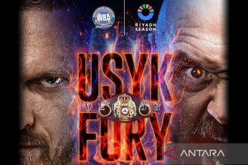 Petinju Usyk dan Fury kembali naik ring pada Riyadh Season