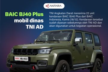 BAIC BJ40 Plus mobil dinas TNI AD
