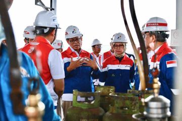 Satgas Natal-Tahun Baru Pertamina memastikan kesiapan BBM-LPG di Sumut