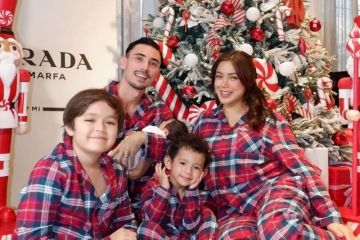Jessica Iskandar rayakan Natal bersama anggota keluarga baru