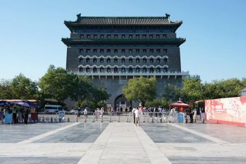 Menara panahan bersejarah di Beijing dibuka untuk umum