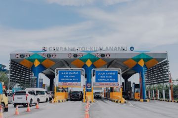 H+3 Natal, kendaraan di tol regional nusantara naik