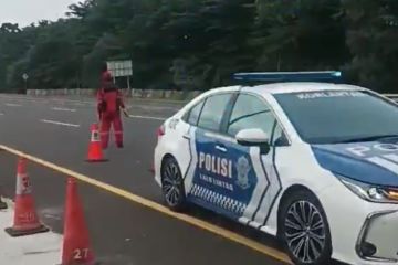 Diskresi Kepolisian, contraflow di Tol Jagorawi arah Jakarta ditutup&nbsp;