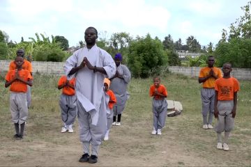 Guru Kung Fu Tanzania sebarkan seni bela diri China di kalangan muda