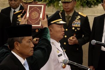 Presiden Prabowo lantik Muhidin sebagai Gubernur Kalsel