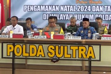 Polda Sultra antisipasi potensi gangguan jelang Natal dan Tahun Baru