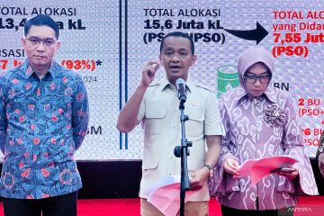 Bahlil menetapkan mandatori biodiesel B40 berlaku sejak 1 Januari 2025