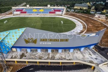 Progres pembangunan Stadion Swarnabhumi Jambi
