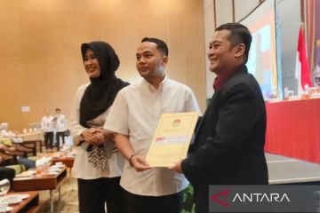 KPU Surakarta tetapkan Respati-Astrid sebagai pemenang Pilkada 2024