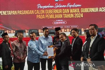 KIP tetapkan Gubernur dan Wakil Gubernur Terpilih Aceh Pilkada 2024