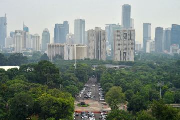 Warga bisa tenang keluar rumah, kualitas udara DKI Sabtu pagi ini baik