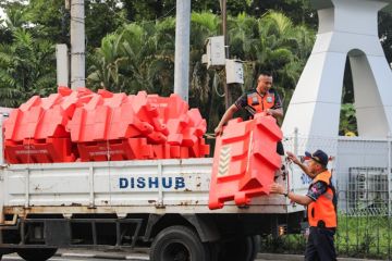 DKI imbau warga hindari sisi timur Jalan Raya Bogor pekan depan 