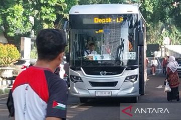 Load factor Biskita Trans Depok rata-rata di atas 100 persen