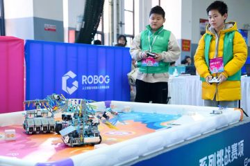 Final kontes robot dunia digelar di Henan