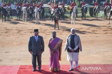 Presiden ucapkan Selamat Hari Republik ke-76 India