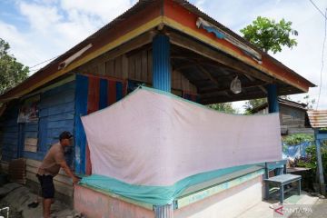 Warga buat tenda darurat khawatir gempa susulan di Kolaka Timur