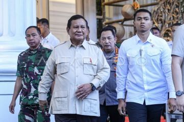 Presiden Prabowo Subianto hadiri Rapim TNI dan Polri 2025