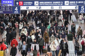 Perjalanan domestik di China sentuh rekor tertinggi pada 2025