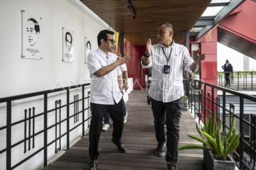 Wamenkomdigi berkunjung ke ANTARA Heritage Center