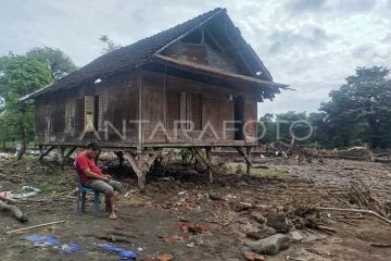 Pasca banjir bandang di Bima