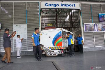 Jenazah WNI korban penembakan tiba di Bandara Kuala Namu Medan