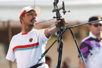 Kholidin rebut emas para panahan APG 2025 di final sesama Indonesia