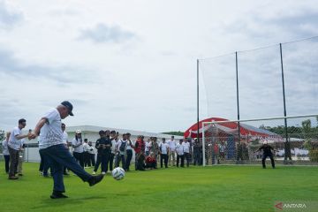 Timnas sudah bisa berlatih di pusat pelatihan IKN