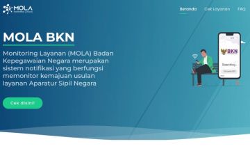 MOLA BKN, layanan online untuk cek status kepegawaian ASN - ANTARA News