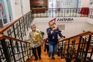 Ketua KPK berkunjung ke LKBN ANTARA