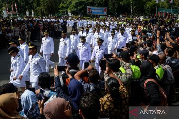 Pelantikan kepala daerah terpilih Pilkada serentak