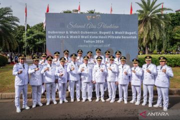 Kepala daerah se-Kalsel dilantik Presiden Prabowo