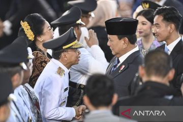 Kepala Daerah se-Bali di Jogja menuju lokasi retret kecuali Koster