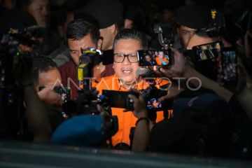 KPK tahan Sekjen PDIP Hasto Kristiyanto