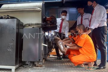 Pemusnahan barang bukti narkotika di Bogor