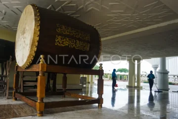 Persiapan masjid jelang Ramadhan di Balikpapan