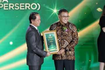 Dirut Pupuk Indonesia raih Green Leadership, 5 anak usaha peroleh Emas