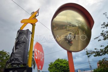 Sistem peringatan dini perlintasan kereta api tidak berfungsi