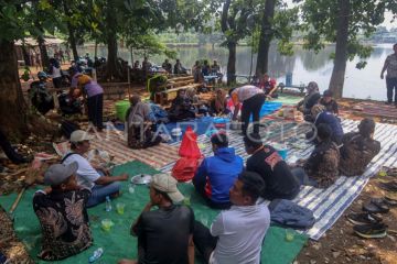 Tradisi Cucurak jelang Ramadhan di Bogor