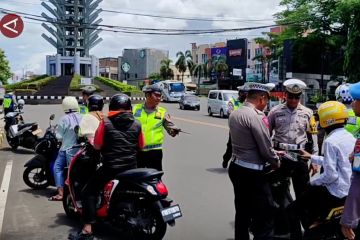 Satlantas Polres Cilegon gelar razia kendaraan tekan kasus kecelakaan