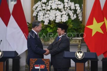 Konpers kunjungan kenegaraan Sekjen Partai Komunis Vietnam