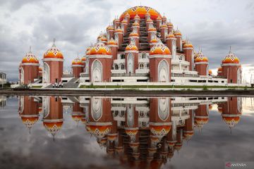 Ribuan orang ikuti buka puasa bersama program Pemerintah Arab Saudi di Makassar